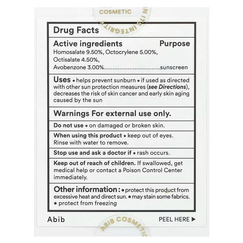 ABIB Airy Sunstick - smoothing bar