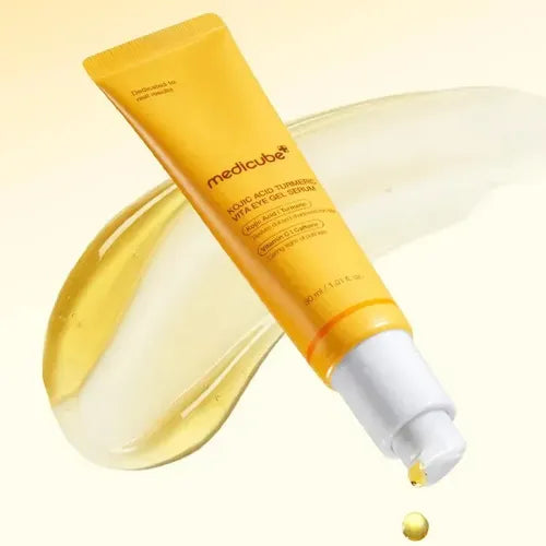 MEDICUBE KOJIC ACID TUMERIC VITA EYE GEL SERUM 3