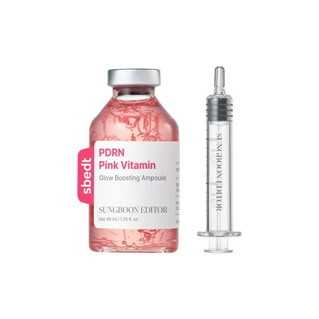PDRN Pink vitamin glow boosting ampoule
