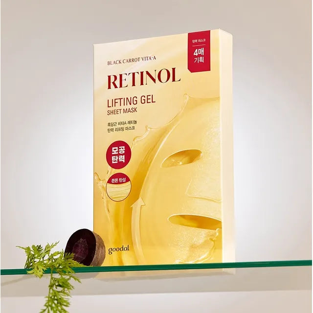 Goodal Black Carrot Vita-A Retinol Lifting Gel Sheet Mask