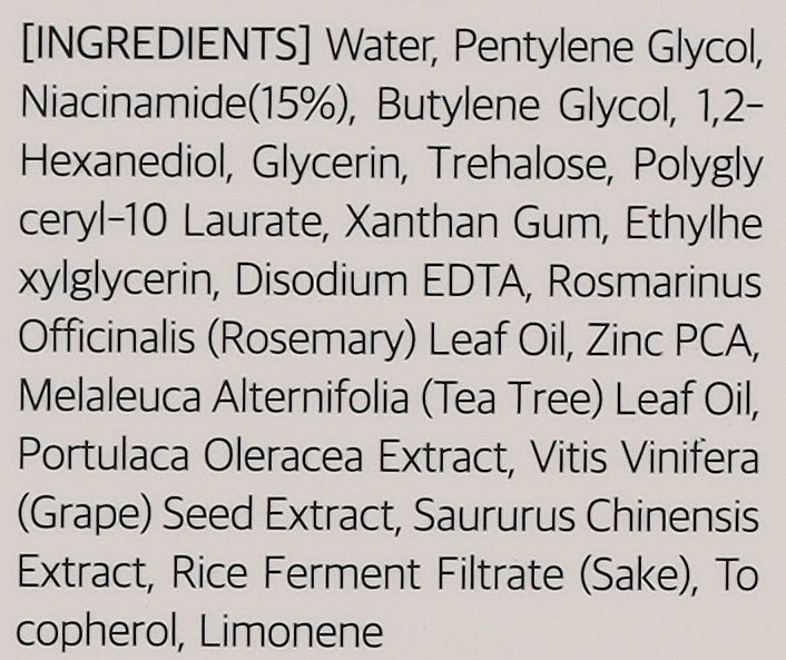 Dr. Althea 15% Niacinamide Purity Serum