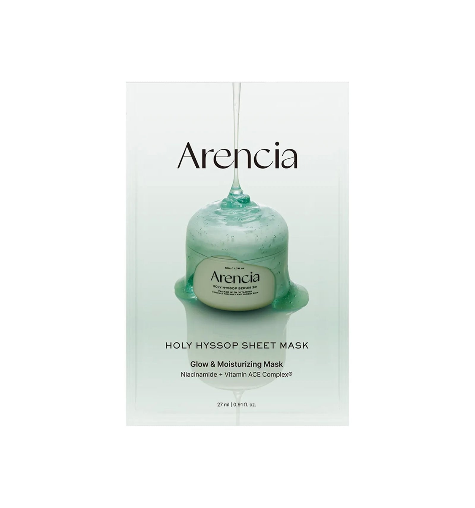 Arencia Holy Hyssop Sheet Mask